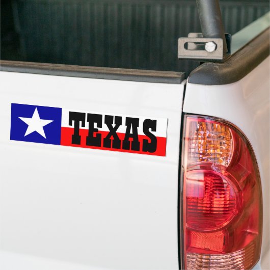 Texas Bumpersticker (Op Truck)