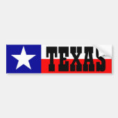 Texas Bumpersticker (Voorkant)