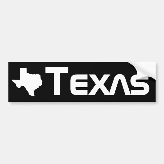 Texas Bumpersticker (Voorkant)