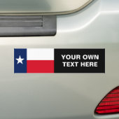 TEXAS BUMPERSTICKER (Op auto)