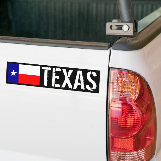 Texas Bumpersticker (Op Truck)