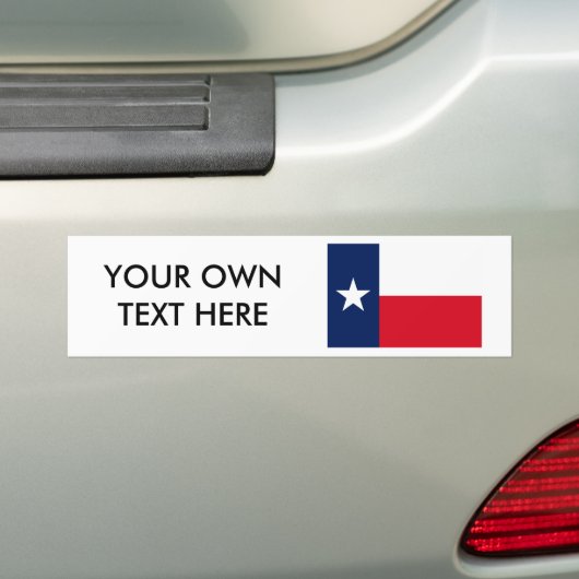 TEXAS BUMPERSTICKER (Op auto)