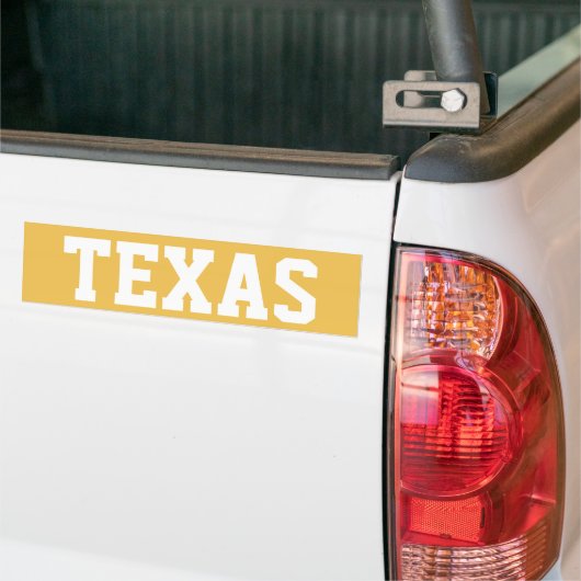 Texas Bumpersticker (Op Truck)