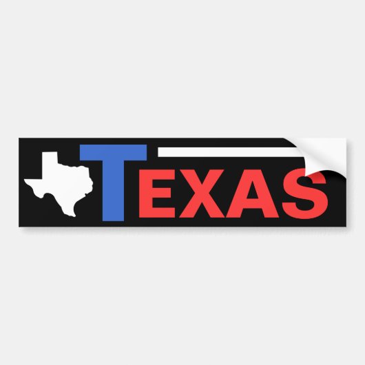 Texas Bumpersticker (Voorkant)