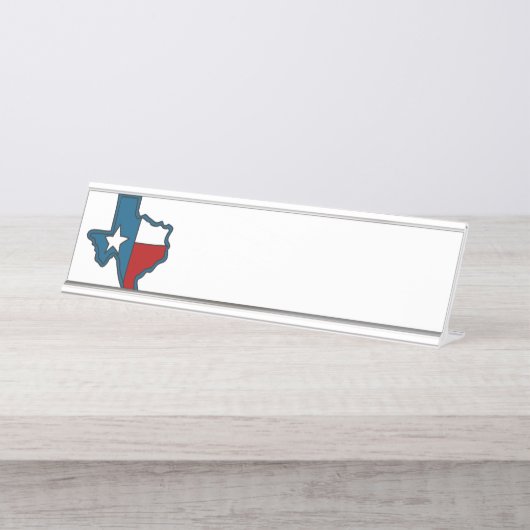 Texas Bureau Naambordje (Voorkant)