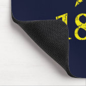 Texas, Burnet Star Historische vlag, verhit Muismat (Hoek)