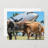 Texas C-47 Skytrain Briefkaart (Voorkant / Achterkant)