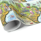 Texas Cadeaupapier (Rol Hoek)