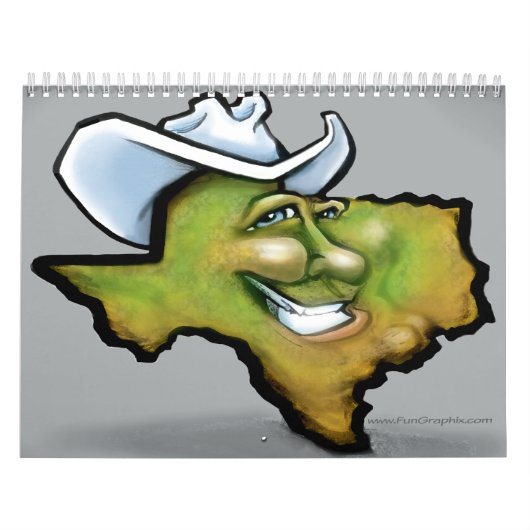 Texas Calendar Kalender (Hoes)