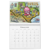 Texas Calendar Kalender (Feb 2026)