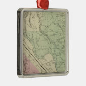 Texas, Californië Metalen Ornament (Rechts)