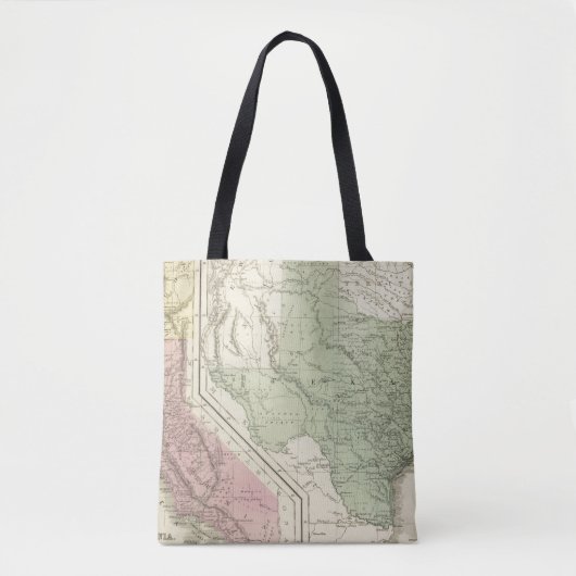 Texas, Californië Tote Bag (Voorkant)