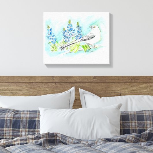 Texas Canvas Afdruk (Insitu (Slaapkamer))