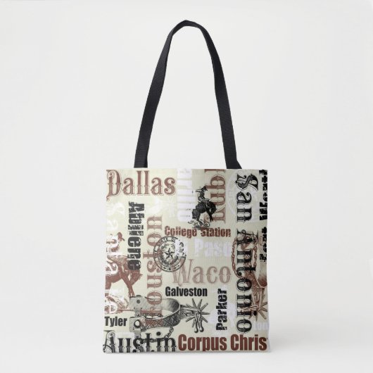 TEXAS-CANVAS TAS (Voorkant)