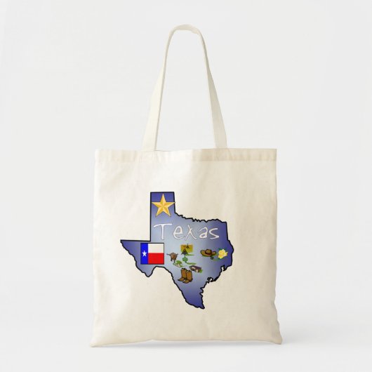 Texas Canvas tas (Voorkant)