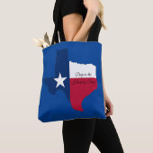 Texas Canvas tas (Dichtbij)