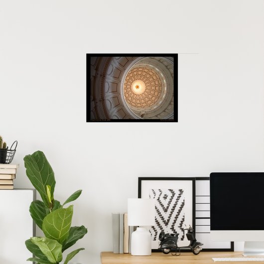 Texas Capital Dome 2006 Poster (Thuiskantoor)