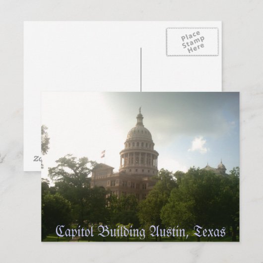 Texas Capitol Building - Briefkaart (Voorkant / Achterkant)