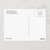 Texas Capitol met bomen Briefkaart (Achterkant)