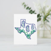 Texas Card, Texas State Card, Texan Card, Texas Briefkaart (Staand voorkant)