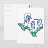Texas Card, Texas State Card, Texan Card, Texas Briefkaart (Voorkant / Achterkant)