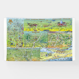 Texas Cartoon Maps Spandoek