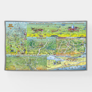 Texas Cartoon Maps Spandoek