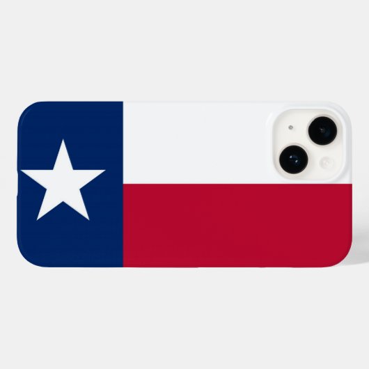 Texas Case-Mate iPhone Case (Achterkant (horizontaal))