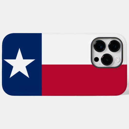 Texas Case-Mate iPhone Case (Achterkant (horizontaal))