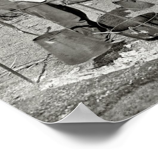 TEXAS CATTLE DRIVE CHUCK WAGON 1901 POSTER (Hoek)