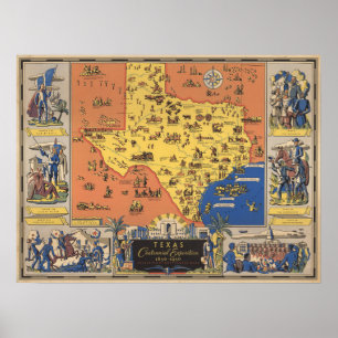 Texas Centennial Exposition Poster