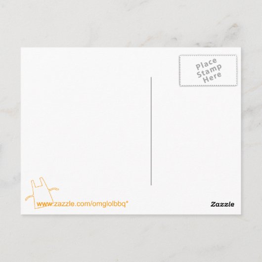 Texas Chili Briefkaart (Achterkant)