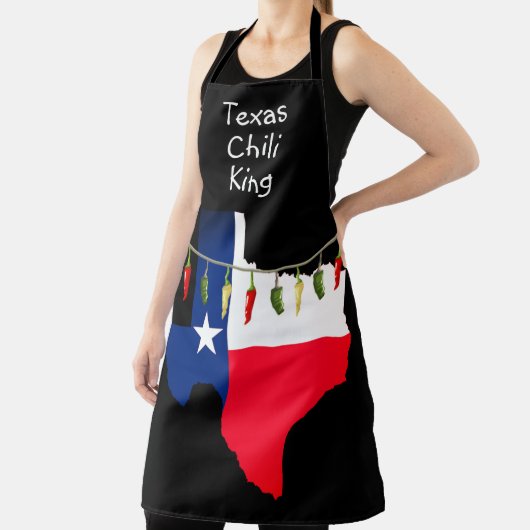 Texas Chili King Apron Schort (Insitu)
