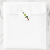 Texas Chili Peppers Ronde Sticker (Tas)