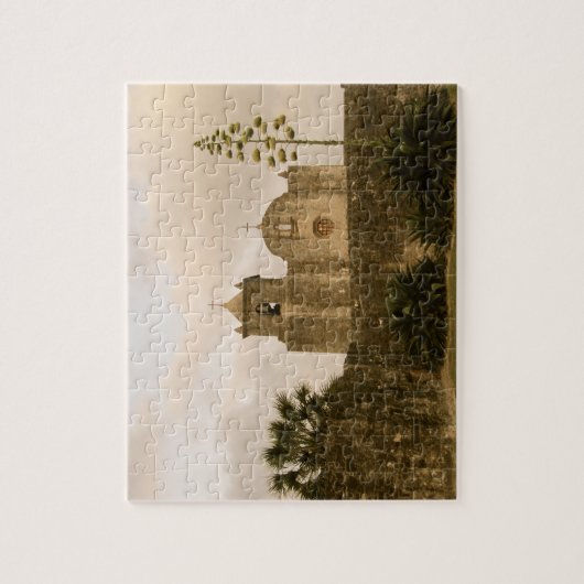 Texas Church-/Sepia Legpuzzel (Verticaal)