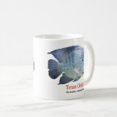 Texas Cichlid Koffiemok (Voorkant rechts)