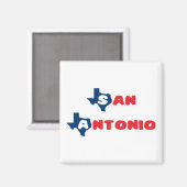 Texas Cites San Antonio Magneet (Voorkant / Achterkant)