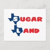 Texas Cities Sugar Land Briefkaart (Voorkant)
