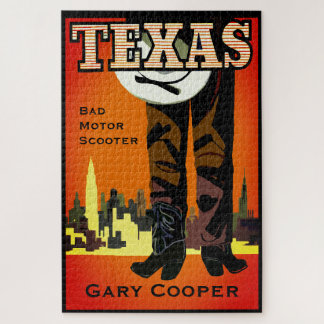 Texas City Cowboy Legpuzzel
