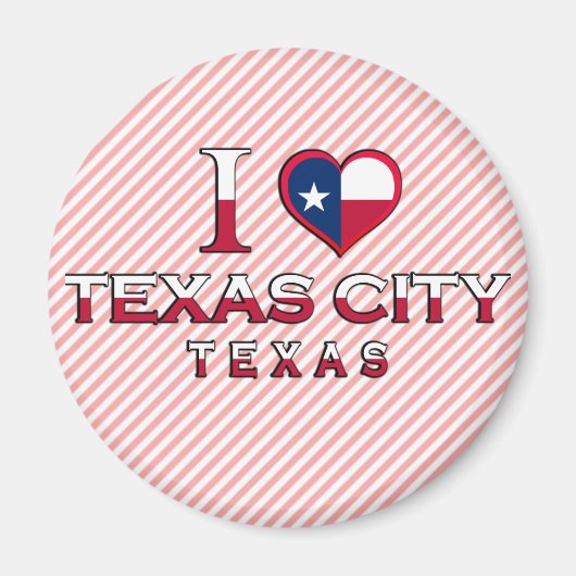 Texas City Magneet (Voorkant)