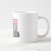 Texas City Skyline Mug Design Grote Koffiekop (Rechts)