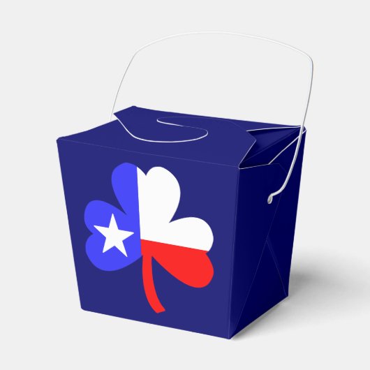 Texas Clover Favor Box Bedankdoosjes (Voorkant Zijde)