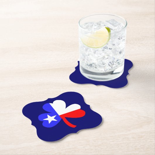 Texas Clover Kartonnen Onderzetters (Insitu)