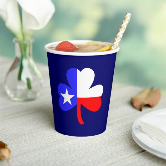 Texas Clover Papieren Beker (Insitu)