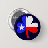 Texas Clover Ronde Button 5,7 Cm (Voorkant /achterkant)