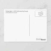 Texas Cold Briefkaart (Achterkant)