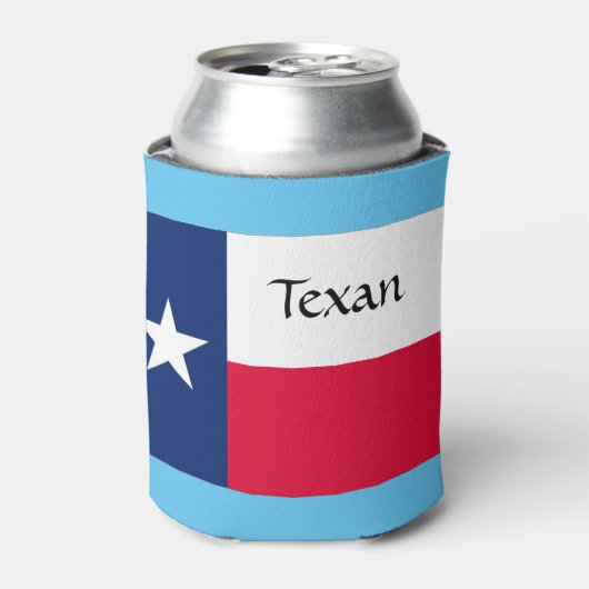 Texas Colors and Bluebonnets Koelbox Blikjeskoeler (Blikje Voorkant)