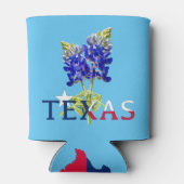 Texas Colors and Bluebonnets Koelbox Blikjeskoeler (Achterkant)