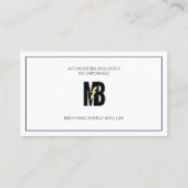 Texas Company Map Stars en Stripes Visitekaartje (Achterkant)