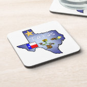 Texas Cork Onderzetter (Linkerzijde)